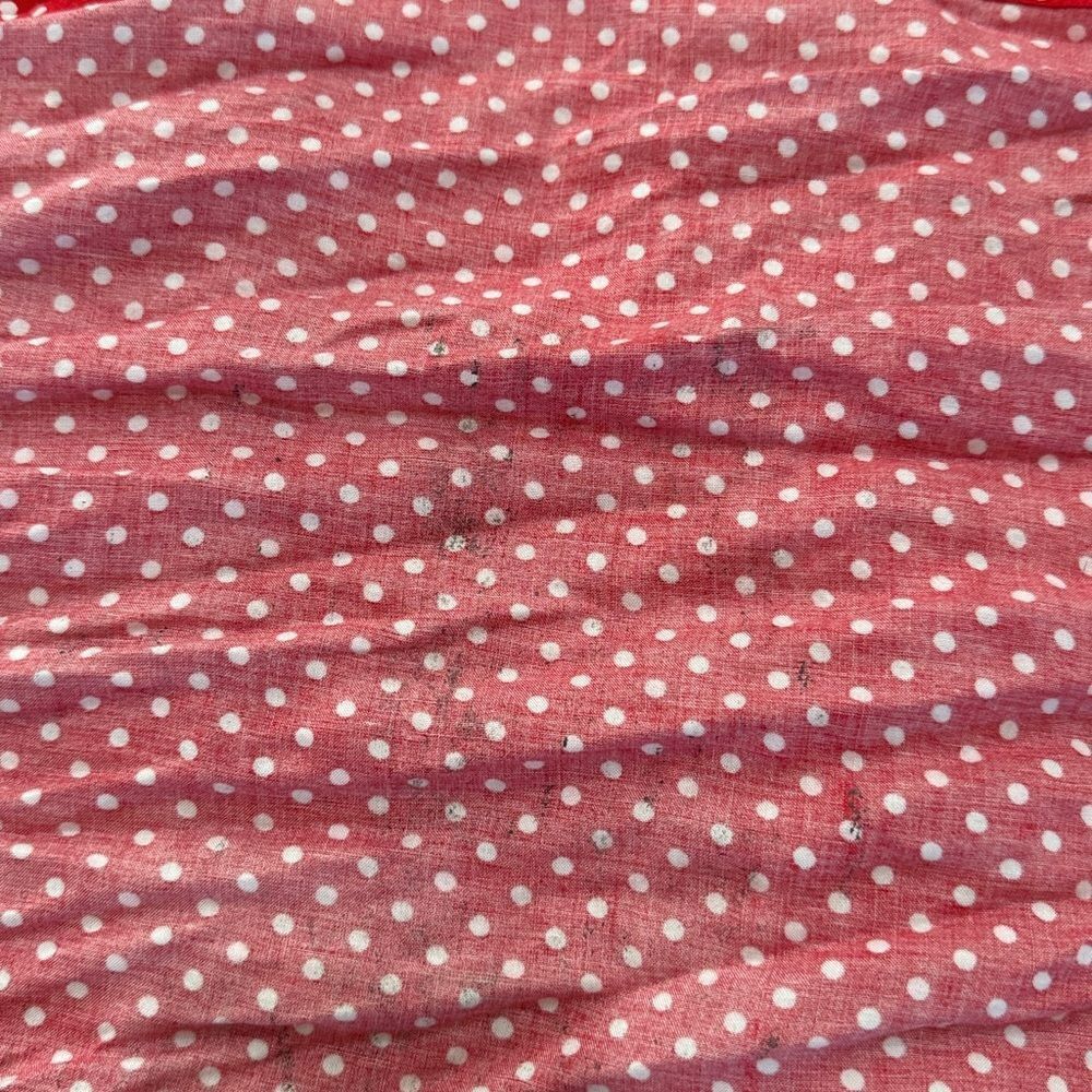 Erika Red Polka Dot Button Down Dress - Picture 11 of 12